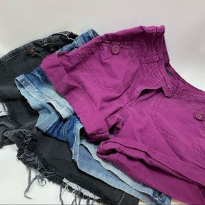 Summer Shorts Bundle Sz 3/4 Levi & H&M